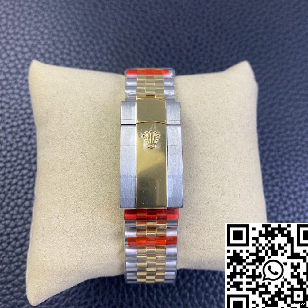 M126233-0037 Dial Datejust Factory Vibrant Golden Rolex EW Pattern Palm 703 Leaf 0810